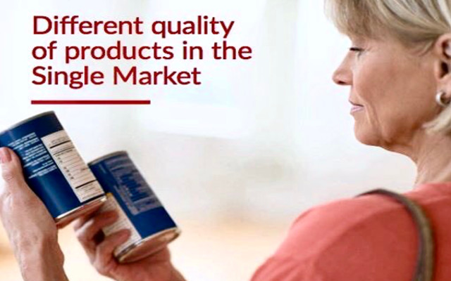 Dual Quality Foods, Juncker raises his voice