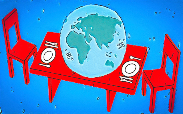Hunger and malnutrition, the world upside down