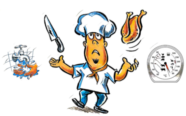 Campylobacter, attenzione a pollame e carni suine poco cotte