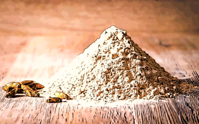 Atomized powder of crickets. Protein digestibility and antioxidant action. Italian study