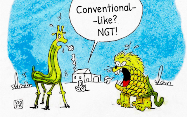 new GMOs in organic farming