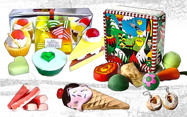 Food imitating product
