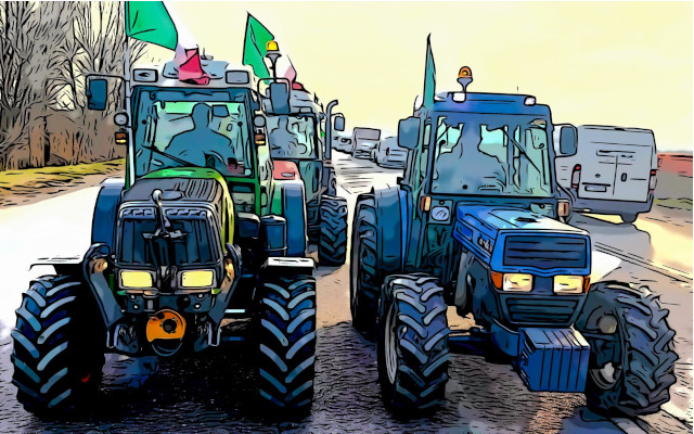 protesting farmers-fair price-farmers-protest